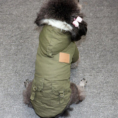 Double-layer plus fleece pet clothes - TikTopia