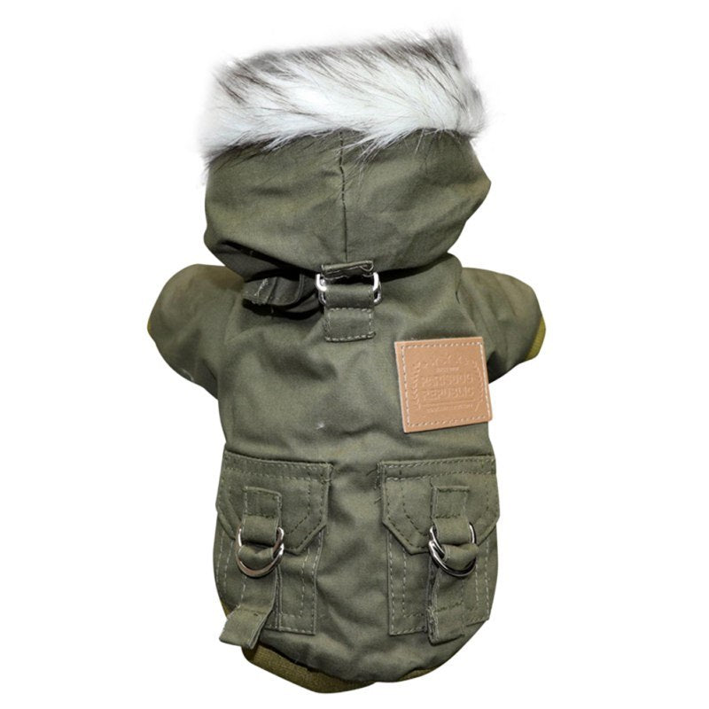 Double-layer plus fleece pet clothes - TikTopia