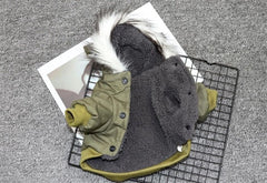 Double-layer plus fleece pet clothes - TikTopia