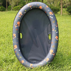 Dog Swimming Pool Inflatable Hammock Pets Pool Floating Bed Spring Summer Swimming Ring - TikTopia