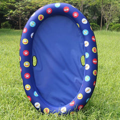 Dog Swimming Pool Inflatable Hammock Pets Pool Floating Bed Spring Summer Swimming Ring - TikTopia