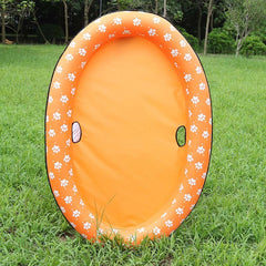 Dog Swimming Pool Inflatable Hammock Pets Pool Floating Bed Spring Summer Swimming Ring - TikTopia