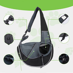 Carrying Pets Bag Women Outdoor Portable Crossbody Bag For Dogs Cats Pet Products - TikTopia