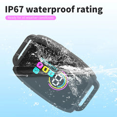 Smart Automatic Anti Barking Dog Collar Rechargeable Bark Stopper Stop Barking HD Digital Display IP67 Waterproof Collar For Dogs Pet Products - TikTopia