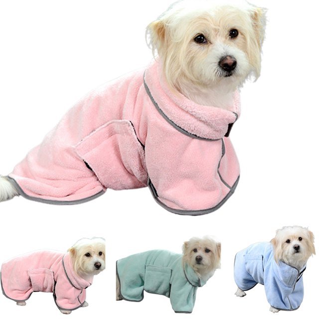 Quick-drying Pet Absorbent Towel Dog Bathrobe Pet Dog Bath Towel For Dogs Cats Microfiber Absorbent Pet Drying Towel Pet Supplies Pet Products - TikTopia