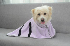 Quick-drying Pet Absorbent Towel Dog Bathrobe Pet Dog Bath Towel For Dogs Cats Microfiber Absorbent Pet Drying Towel Pet Supplies Pet Products - TikTopia