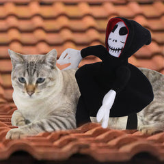 NEW Funny Pet Halloween Costume Halloween Pet Decoration Dress Up Pet Cosplay Costume Halloween Pet Clothes Spider Pumpkin Vest - TikTopia