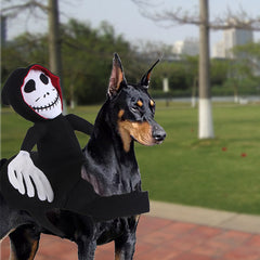 NEW Funny Pet Halloween Costume Halloween Pet Decoration Dress Up Pet Cosplay Costume Halloween Pet Clothes Spider Pumpkin Vest - TikTopia