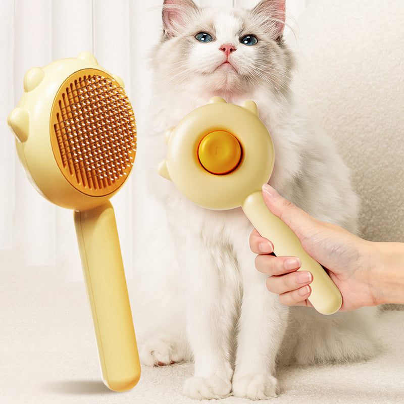 Cat Comb Massage Pet Magic Combs Hair Removal Cat And Dog Brush Pets Grooming Cleaning Supplies Scratcher - TikTopia