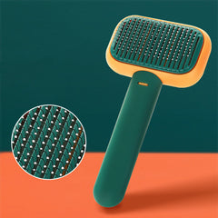 New Pet Cat Dog Hair Brush Hair Massage Comb Open-Knot Brush Grooming Cleaning Tool Stainless Steel Comb - TikTopia