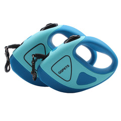 Pet Dog Automatic Retractable Fiber Leash Night Safety LED Shining Automatic Stretching Dog Hand Holding Rope Pet Supplies - TikTopia