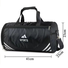 Large Sport Gym Tote Duffle Bag Men Lady Travel Work Gear Bag Sortable Placement - TikTopia