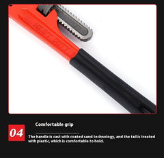 Heavy Pipe Tongs Multifunctional Hardware Tools Water Pipe Pliers - TikTopia