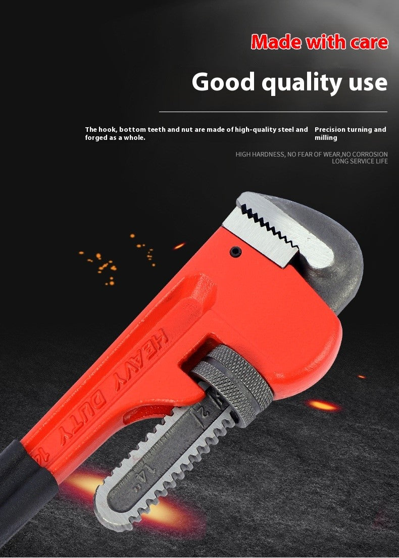 Heavy Pipe Tongs Multifunctional Hardware Tools Water Pipe Pliers - TikTopia