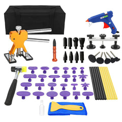 56pcs Car Paintless Kit Dent Puller Lifter Repair Removal Hail Gun Tool UK Plug - TikTopia