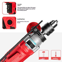 Electric Hand Drill Impact Drill Rechargeable High-power Electric Tools - TikTopia