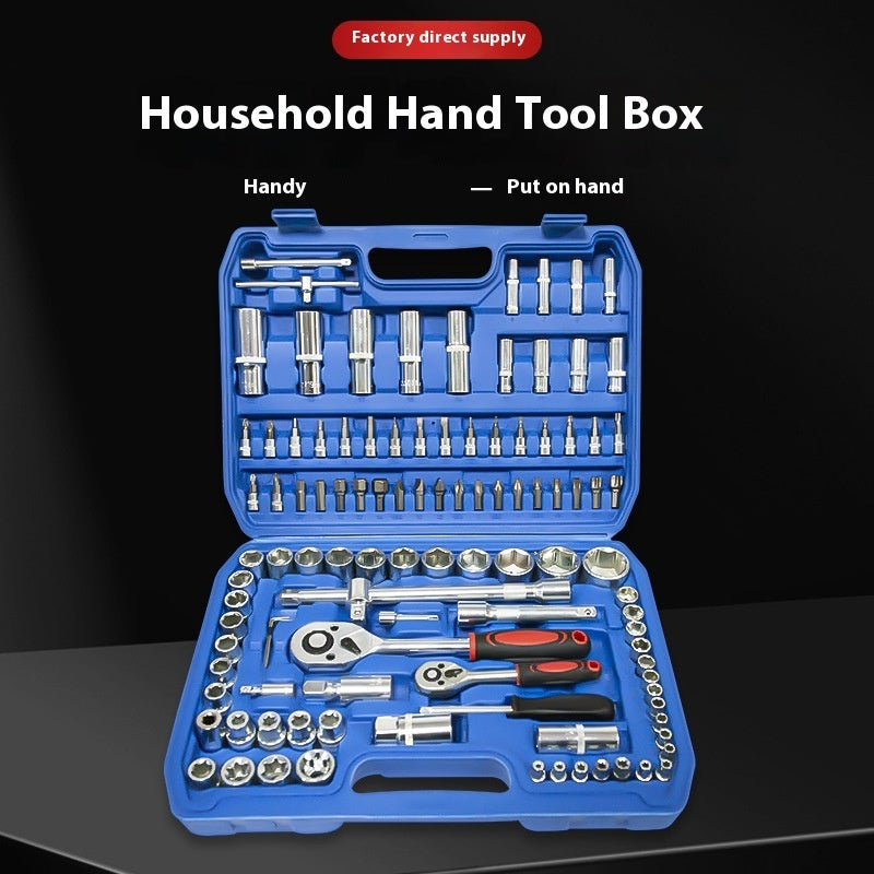 Auto Repair Tools Suit Ratchet Wrench Combination Repair Tools - TikTopia