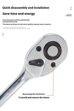 Auto Repair Tools Suit Ratchet Wrench Combination Repair Tools - TikTopia