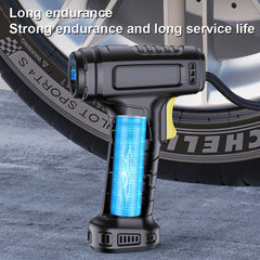 Car Tyre Inflator Cordless Digital USB Rechargeable Tire Air Compressor UK - TikTopia
