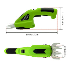 Electric Hedge Shears Dual-purpose Rechargeable Pruning Shear Garden Tools - TikTopia