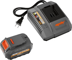 The Mellif 20V Lithium-ion Battery Pack And Charger Is Compatible With Dewalt 20V Cordless Power Tools, Mellif Tools, 4.0Ah Batteries, And 4.0A Fast Charger Combinations - TikTopia