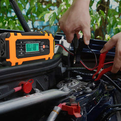 8A Smart Car Battery Fast Charger 12V Charger Automatic Pulse Repair AGM-GEL UK - TikTopia