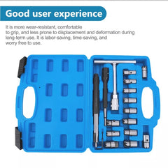 17Pcs Universal Injector Seat Cutter Cleaner Tool Carbon Remover Set Kit - TikTopia