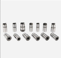 17Pcs Universal Injector Seat Cutter Cleaner Tool Carbon Remover Set Kit - TikTopia