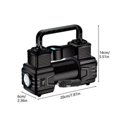 Air Compressor 12V Heavy Duty Portable Electric Car Tyre Inflator 150PSI UK - TikTopia