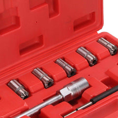 7PC Professional Injector Seat Cutter Cleaner Tool Set Carbon Remover - TikTopia