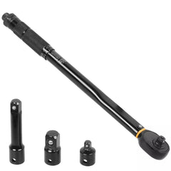 Square Drive Torque Wrench Ratchet 13.6-108.5Nm 10-80Ft-Lb 3 In 1 - TikTopia