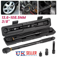 Square Drive Torque Wrench Ratchet 13.6-108.5Nm 10-80Ft-Lb 3 In 1 - TikTopia