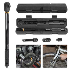 Square Drive Torque Wrench Ratchet 13.6-108.5Nm 10-80Ft-Lb 3 In 1 - TikTopia