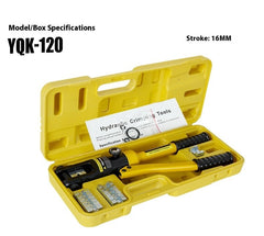 Manual Hydraulic Clamp Copper Aluminum Nose Wire Crimper Cable Crimping Portable Electrical Tools - TikTopia