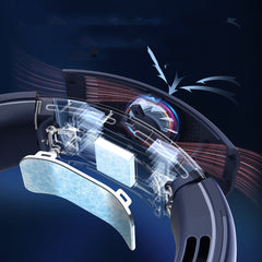 Outdoor Bladeless Semiconductor Cooling Hanging Neck Fan - TikTopia