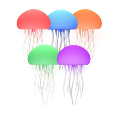 LED Jellyfish Mood Lamp Jellyfish Night Light Portable Jellyfish Lamp Jellyfish Decorations Smart Table Lamp For Bedside Desk - TikTopia