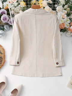 Elegant Light Gray Blazer Light Gray Elegant Blazer Matching - TikTopia