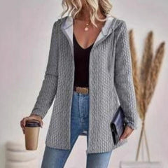 Casual Loose-fitting Women's Hoodie With Drawstrings Jacket Coat - TikTopia