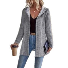 Casual Loose-fitting Women's Hoodie With Drawstrings Jacket Coat - TikTopia