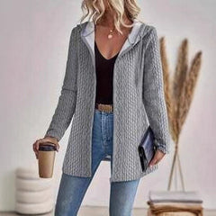 Casual Loose-fitting Women's Hoodie With Drawstrings Jacket Coat - TikTopia