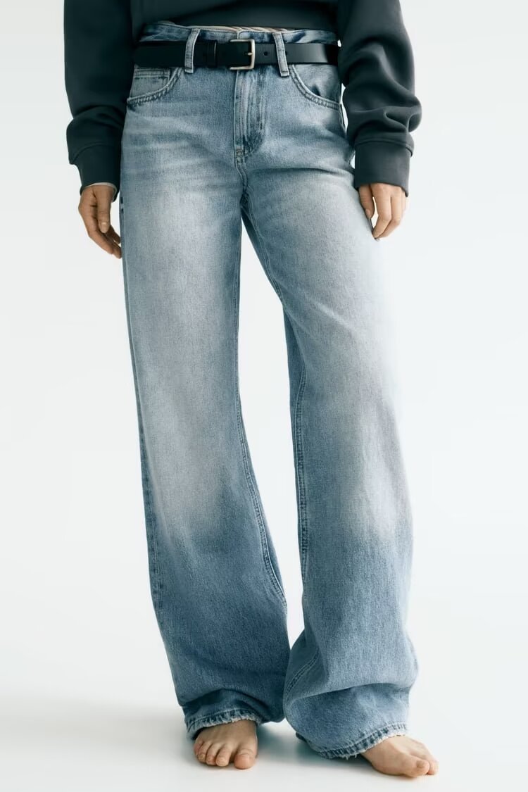 Women’s High-Waist Wide-Leg Jeans - TikTopia