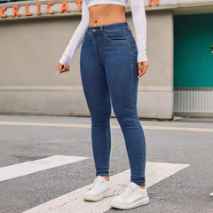 Skinny Stretch Feet Pants Jeans - TikTopia