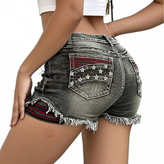 Women's High-Waist Strappy Back Flare Jeans, Slim Fit Full-Length Flare Jeans With A Sexy Y2K Cut-out Detail, Stretch Denim For Parties And Festivals Forbidden Platform - TikTopia