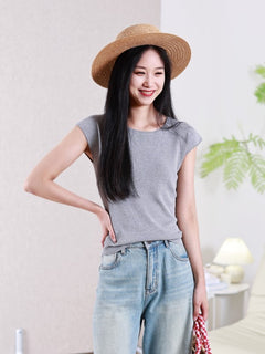 Women's Retro Washed Loose Straight Jeans - TikTopia