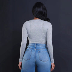 Women's Ripped High Waist Loose Straight Wide Leg Jeans - TikTopia