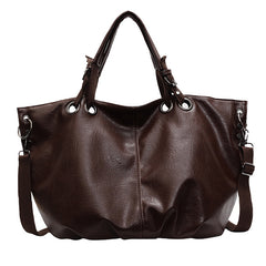 Solid Color Portable One-shoulder Tote Women's Bag - TikTopia