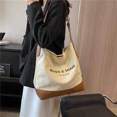 Popular All-matching Canvas Internet Celebrity Crossbody Shoulder Bag - TikTopia