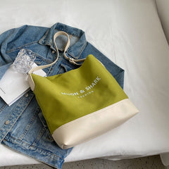 Popular All-matching Canvas Internet Celebrity Crossbody Shoulder Bag - TikTopia