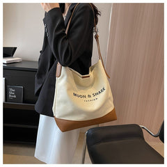 Popular All-matching Canvas Internet Celebrity Crossbody Shoulder Bag - TikTopia