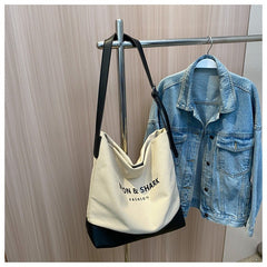 Popular All-matching Canvas Internet Celebrity Crossbody Shoulder Bag - TikTopia